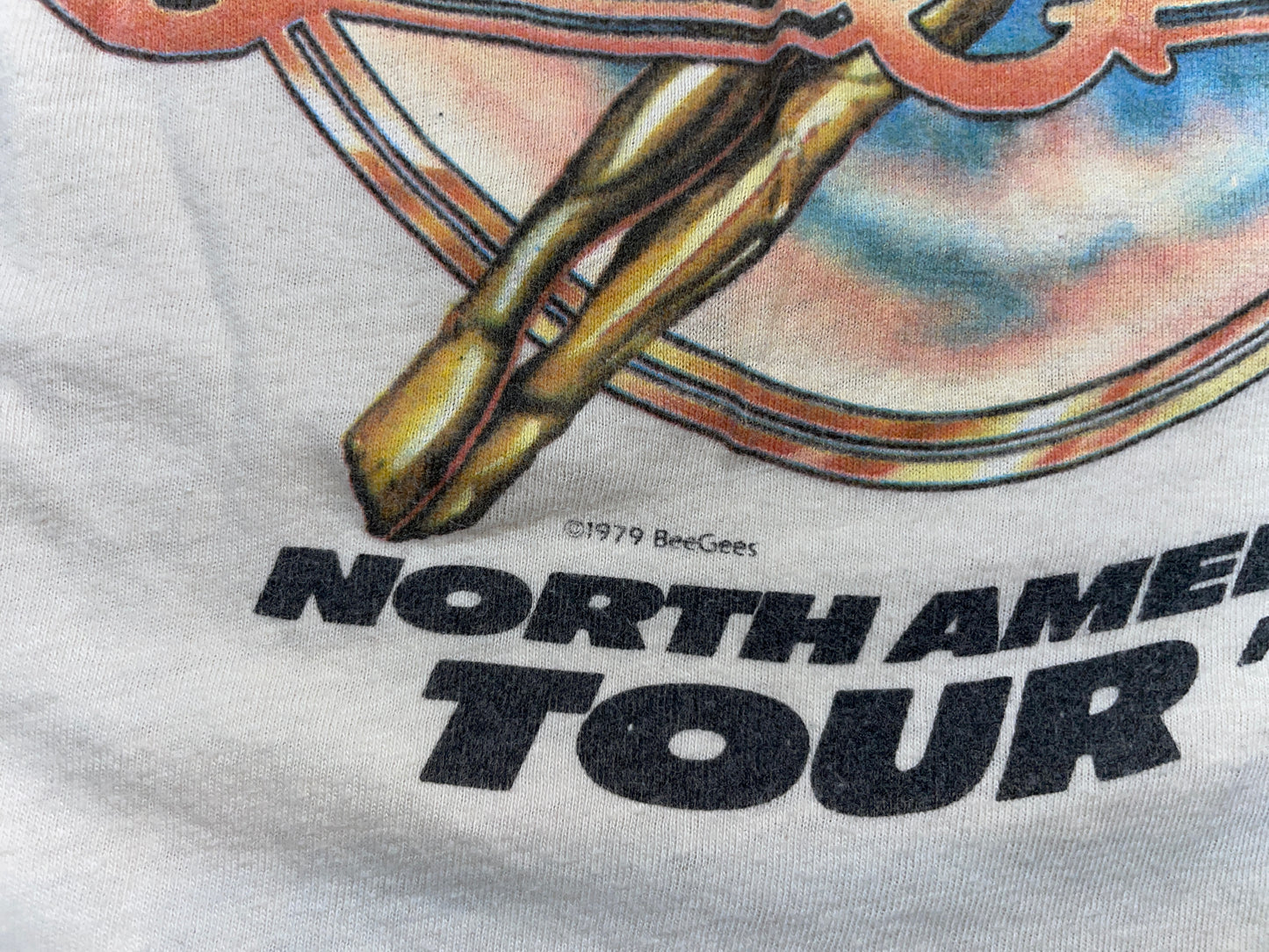 Vintage 1979 Bee Gees North American Tour T-Shirt