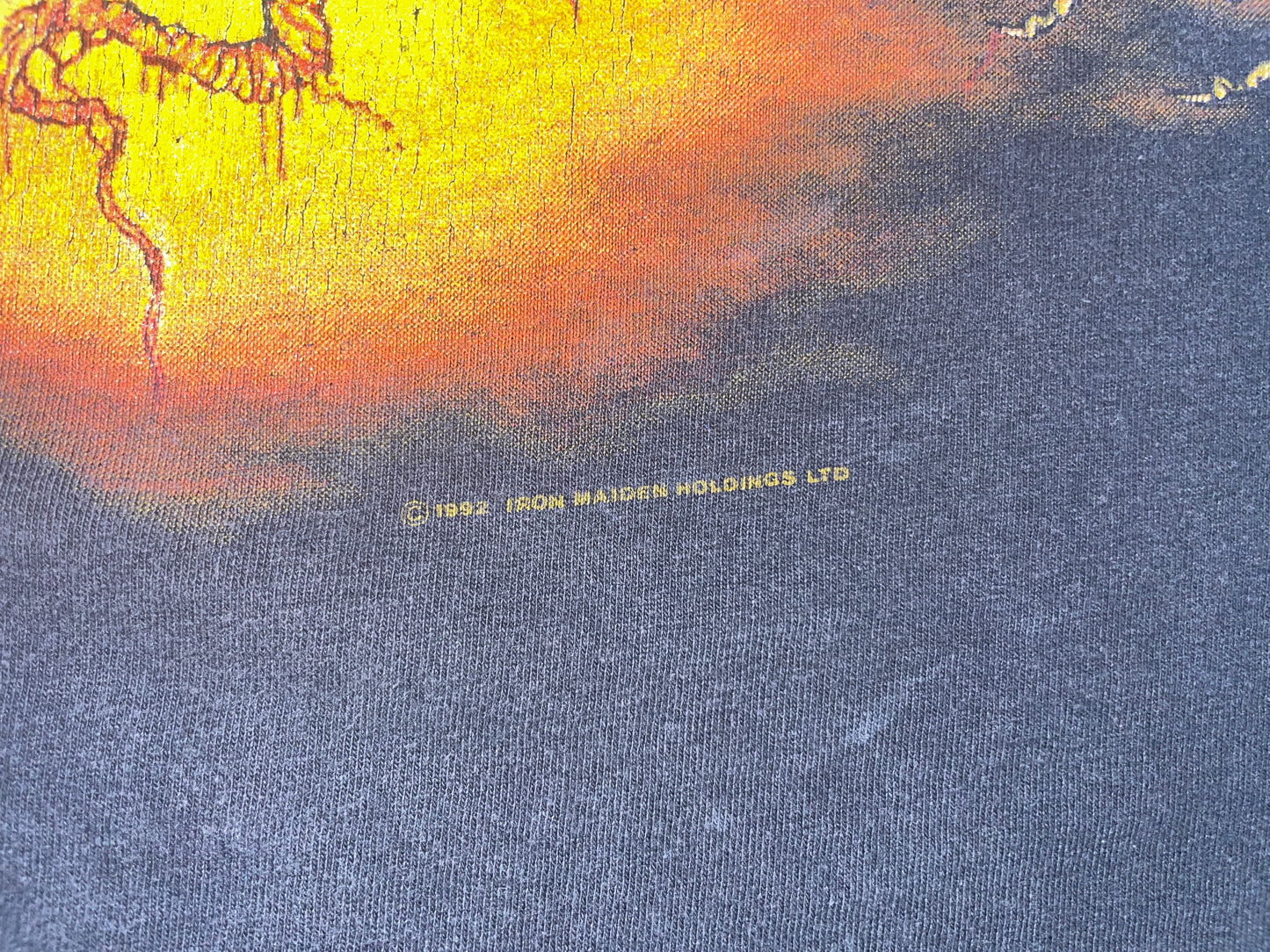 Vintage 1992 Iron Maiden Fear of the Dark T-Shirt