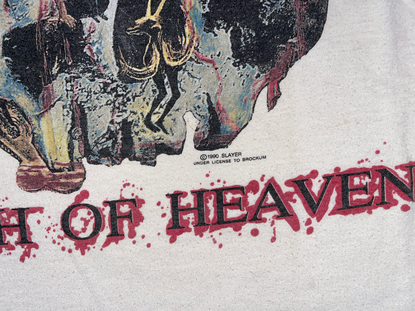 Vintage 1990 Slayer South of Heaven T-Shirt