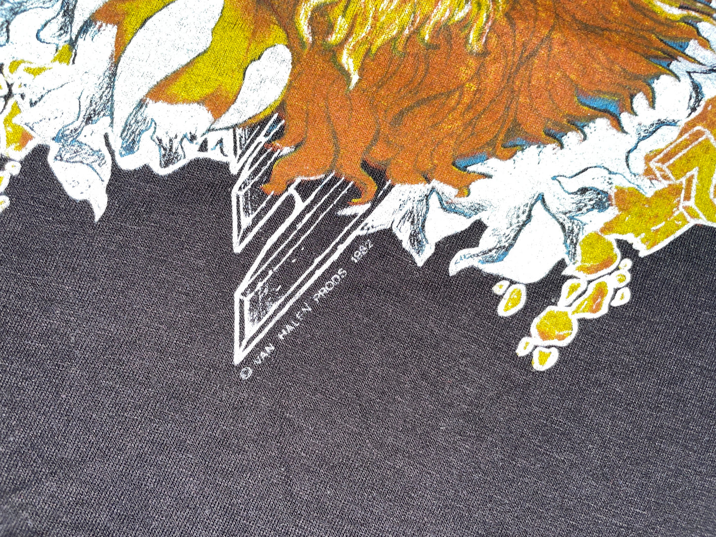 Vintage 1982 Van Halen Tour T-Shirt