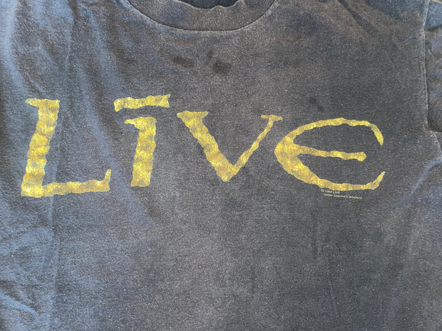 Vintage 1992 Mental Jewelry Live T-Shirt