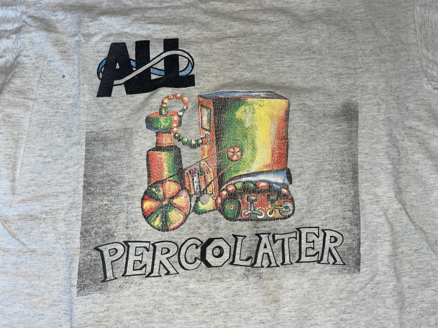 Vintage 1992 All Percolater Tour T-Shirt