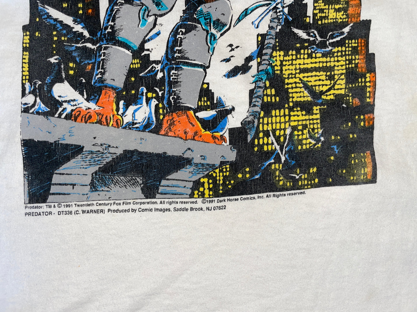 Vintage 1991 The Predator Marvel T-Shirt