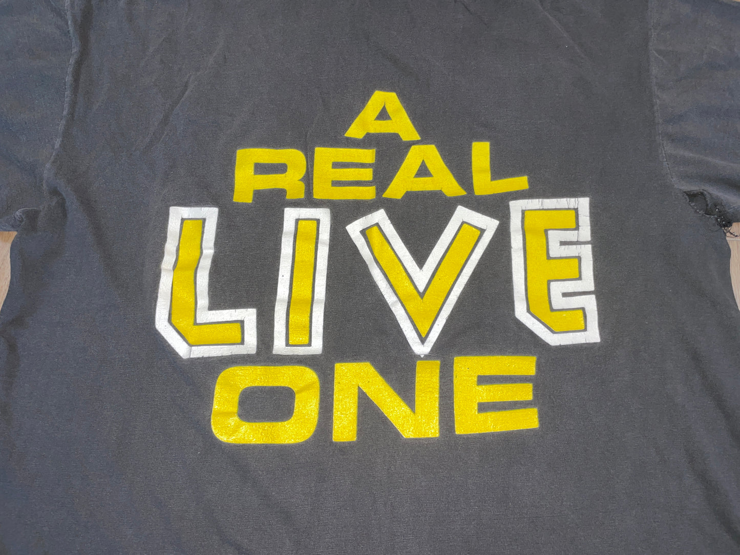 Vintage 90's Iron Maiden A Real Live One T-Shirt