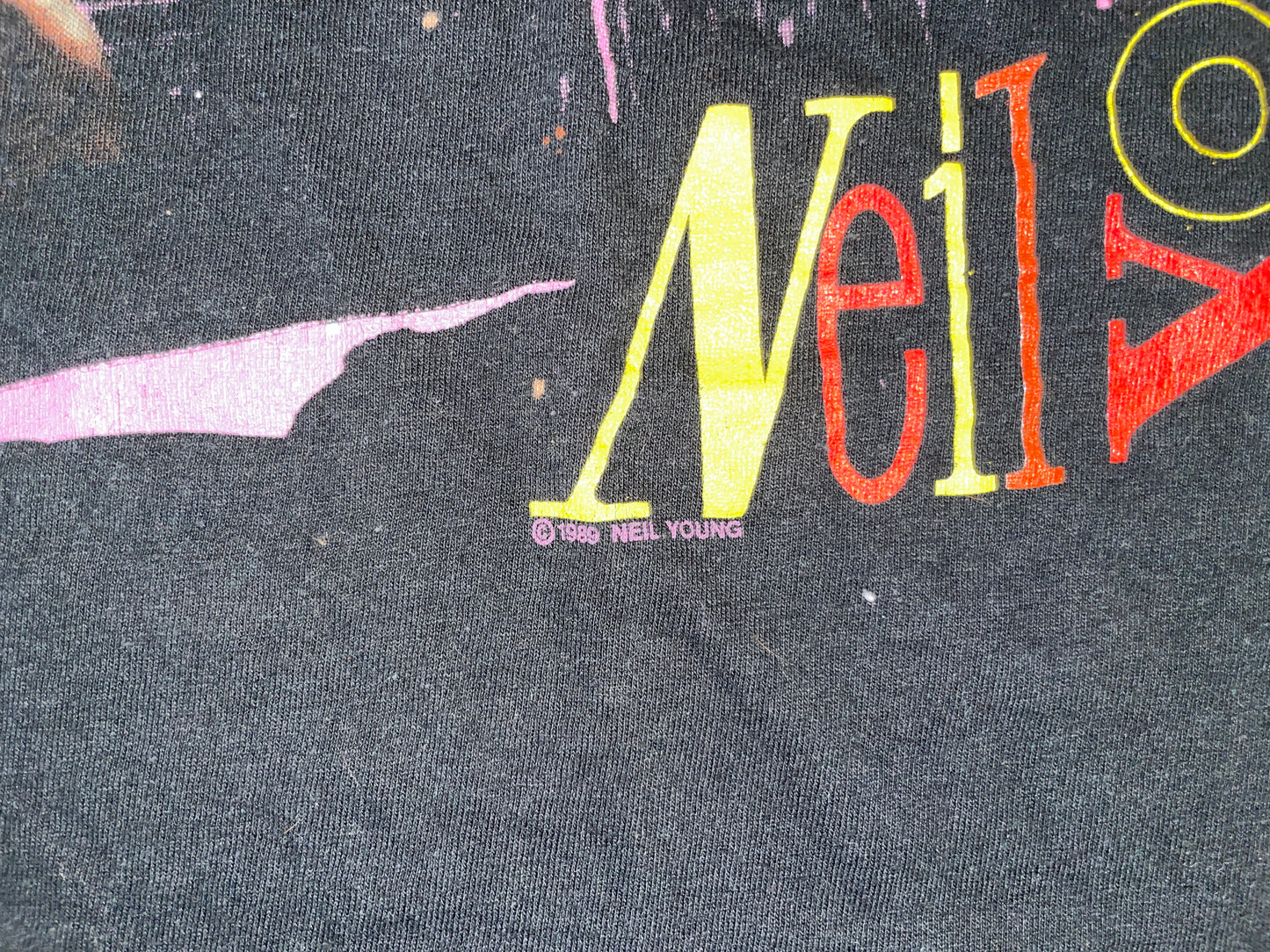Vintage 1989 Neil Young T-Shirt