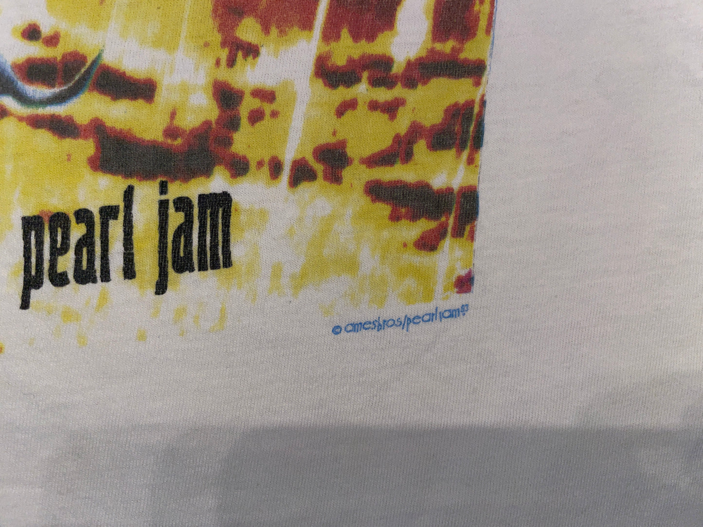 Vintage 90's Peal Jam Threadworm T-Shirt