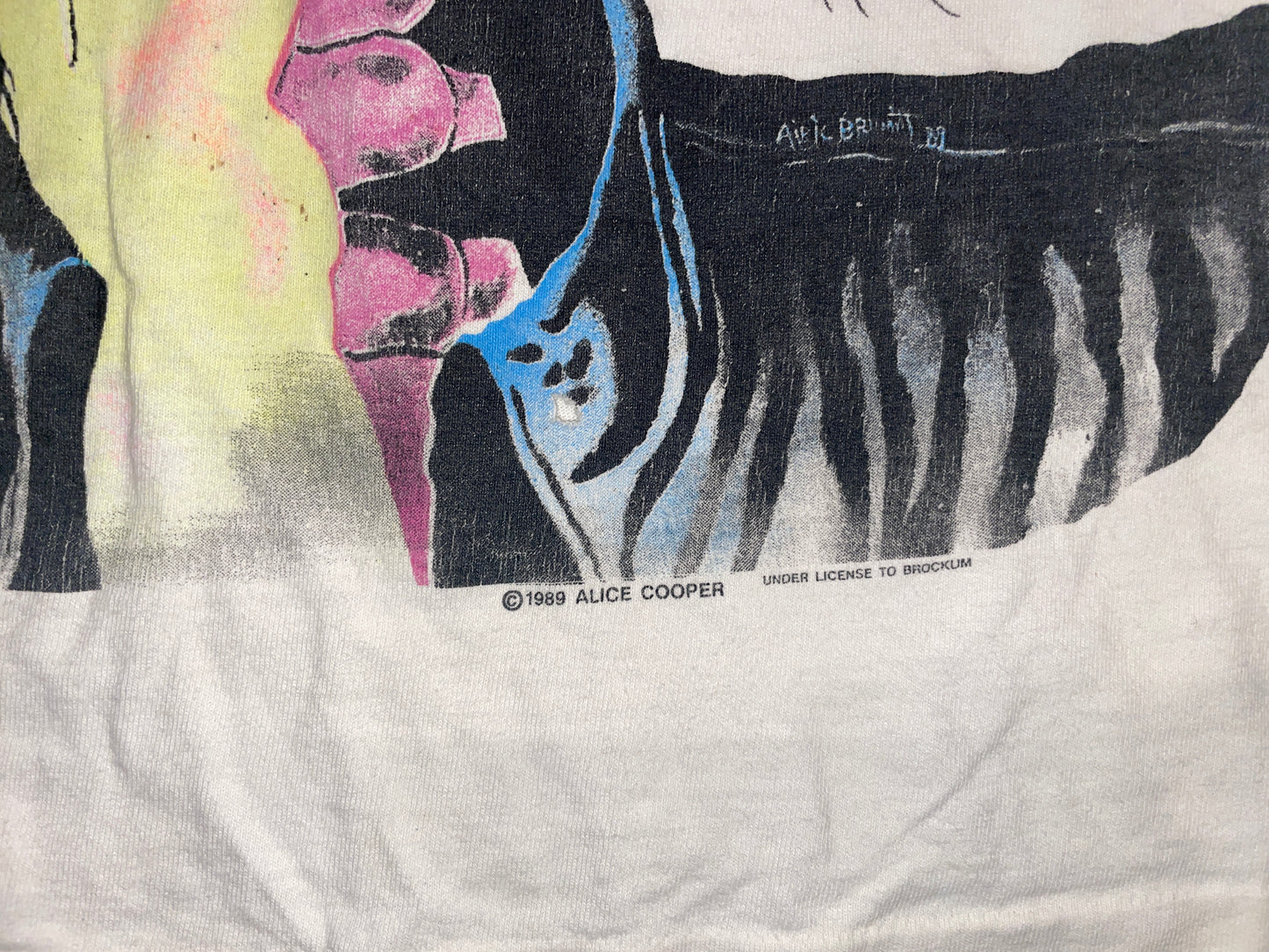 Vintage 1989 Alice Cooper T-Shirt