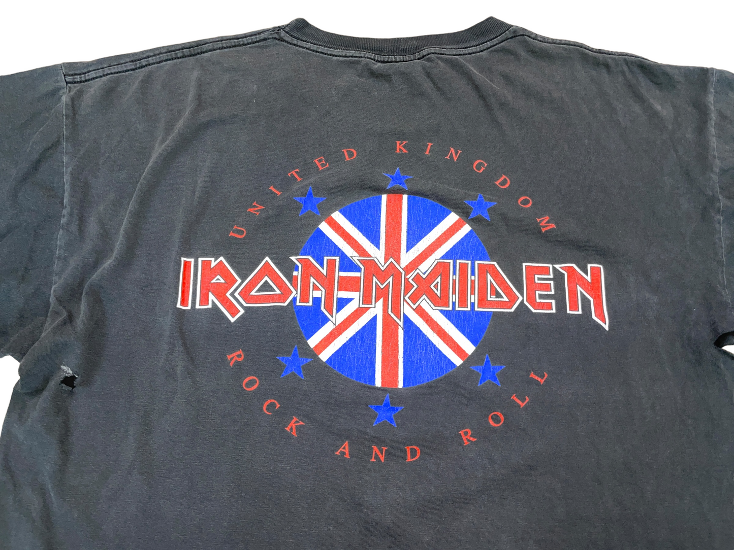 Vintage 90's Iron Maiden United Kingdom T-Shirt