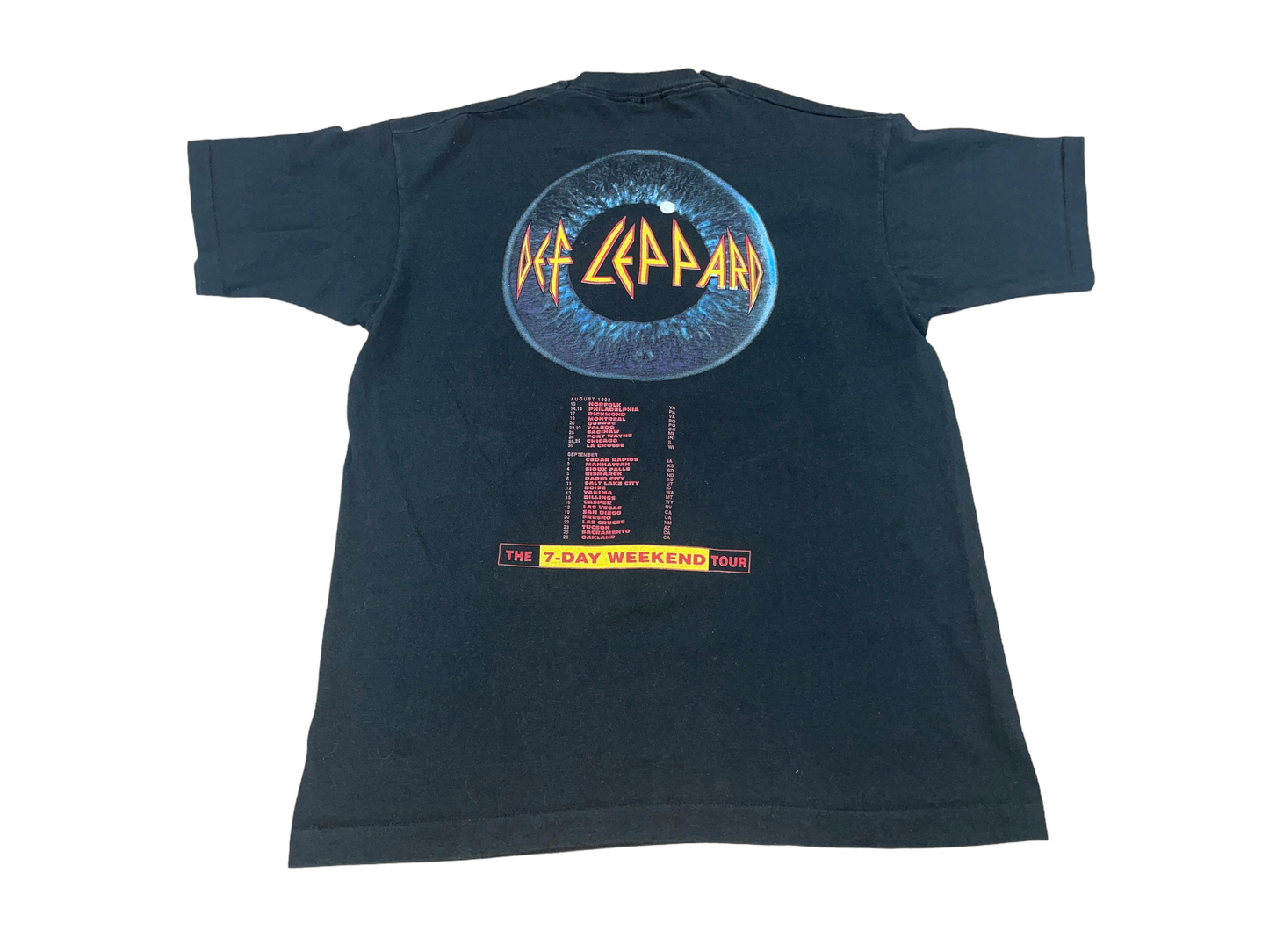 Vintage 90's Def Leppard Adrenalize Tour T-Shirt