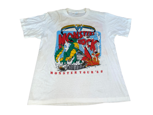 Vintage 1988 Van Halen Monsters of Rock Tour T-Shirt