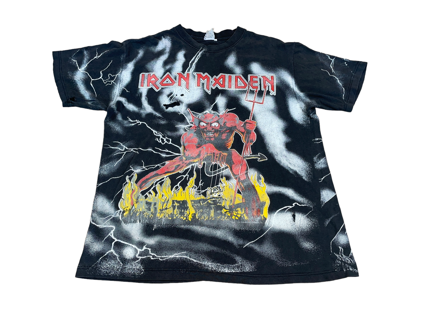 Vintage 1992 Iron Maiden All Over Print T-Shirt