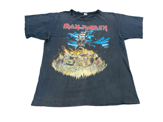 Vintage 1990 Iron Maiden Holy Smoke T-Shirt