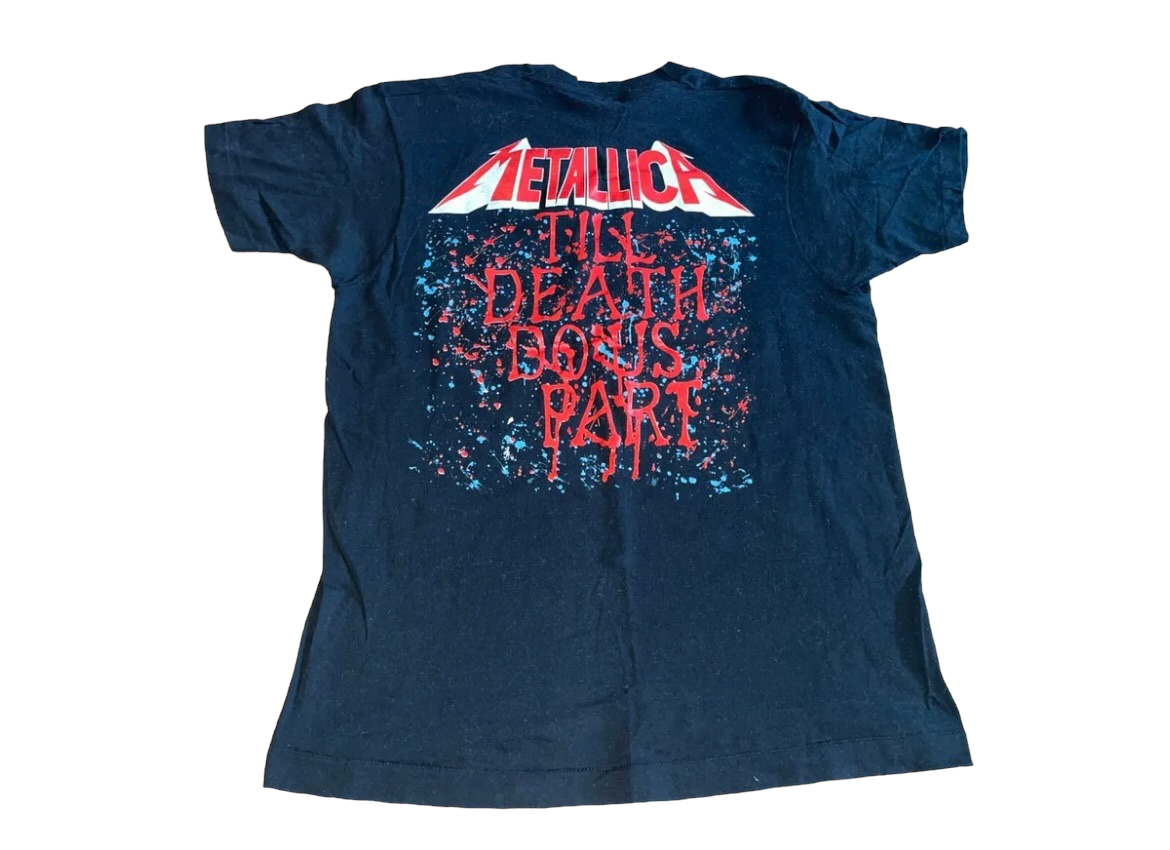 Vintage 80's Metallica Rules T-Shirt