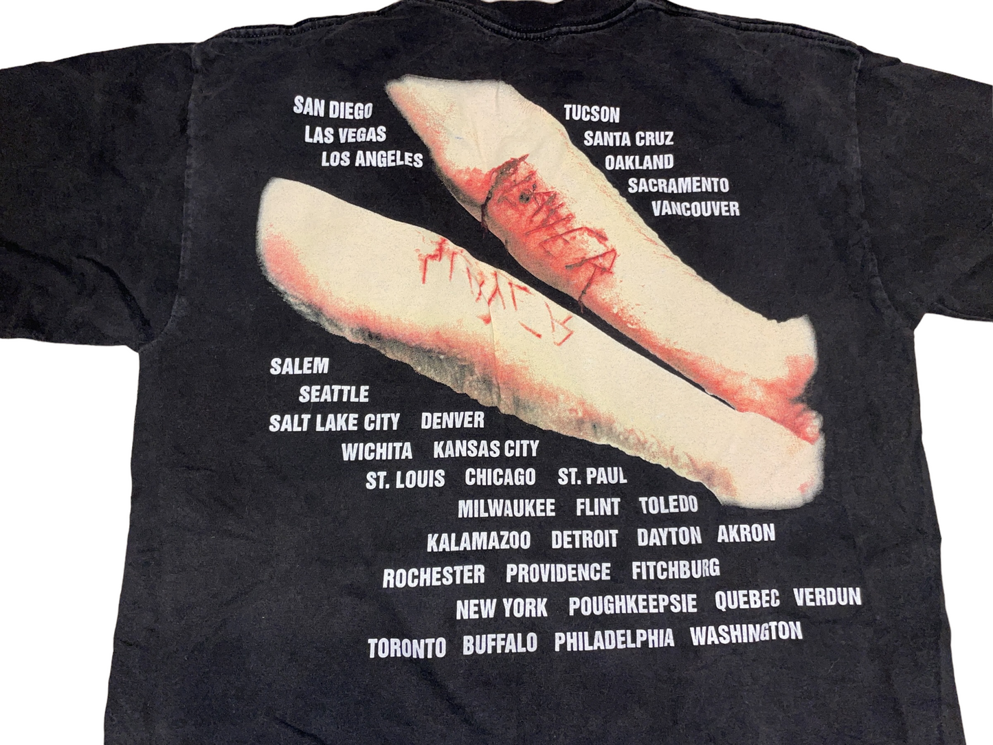 Vintage 1994 Slayer Tour T-Shirt