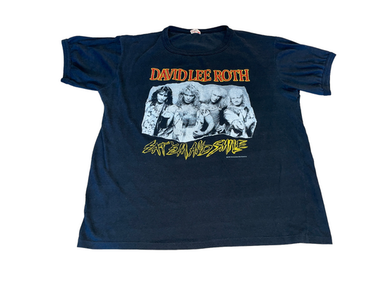 Vintage 1986 David Lee Roth Rules T-Shirt