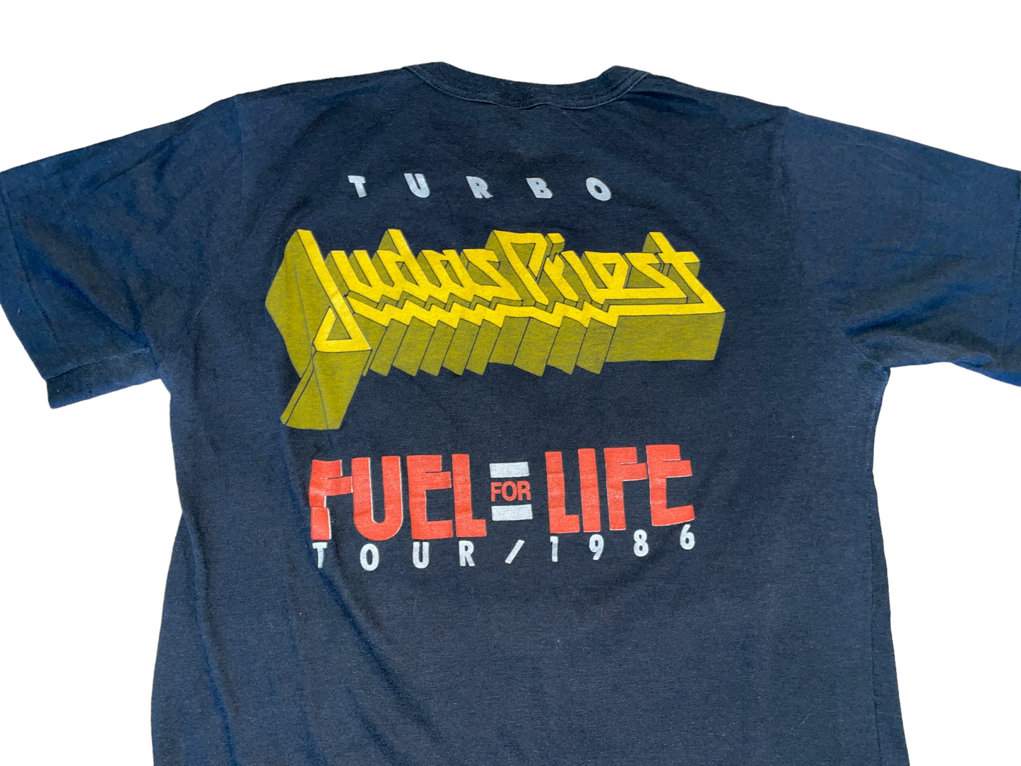Vintage 1986 Judas Priest Fuel For Life Tour T-Shirt