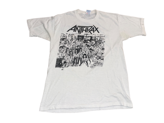 Vintage 1988 Anthrax No Frills T-Shirt