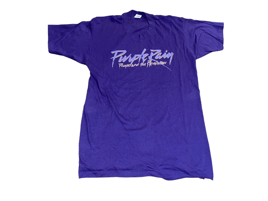 Vintage 80's Prince Purple Rain Revolution T-Shirt