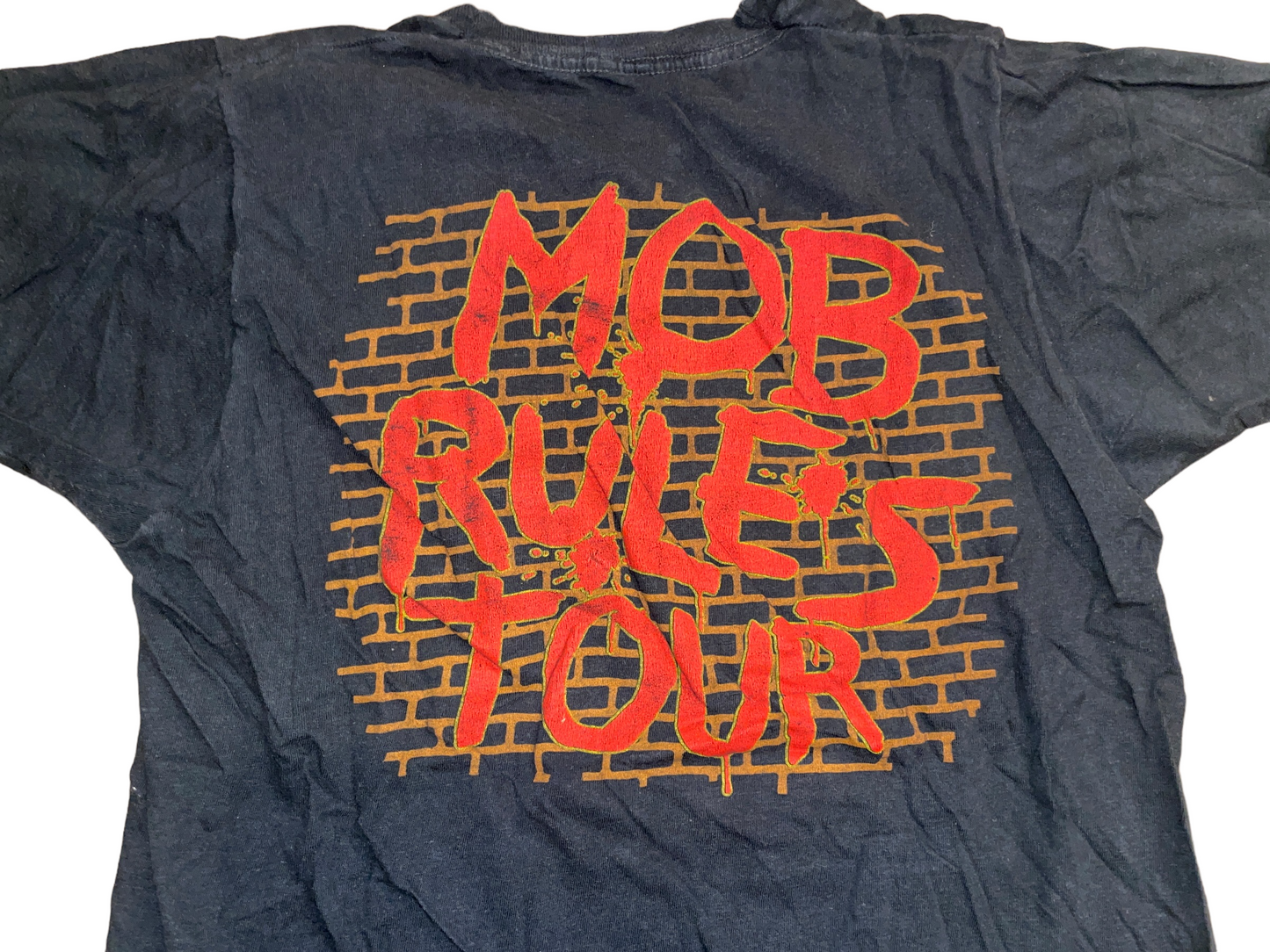 Vintage 1981 Black Sabbath World Tour T-Shirt