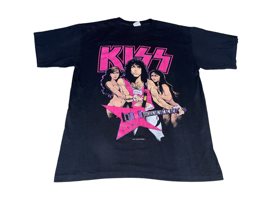 Vintage 1987 Kiss Life is Like Sex T-Shirt