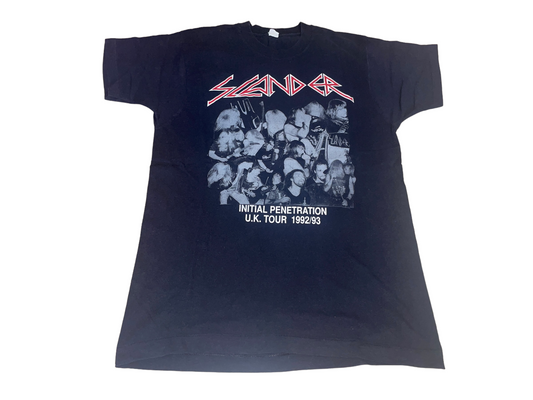 Vintage 1993 Slander Initial Penetration Tour T-Shirt