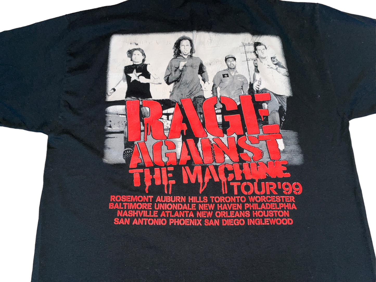 Vintage 1999 Rage Against The Machine T-Shirt