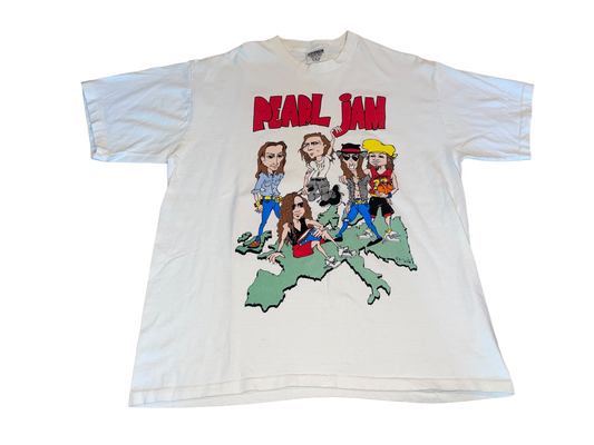 Vintage Pearl Jam World Tour T-Shirt