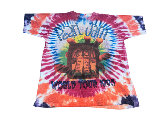 Vintage 1995 Pearl Jam World Tour T-Shirt