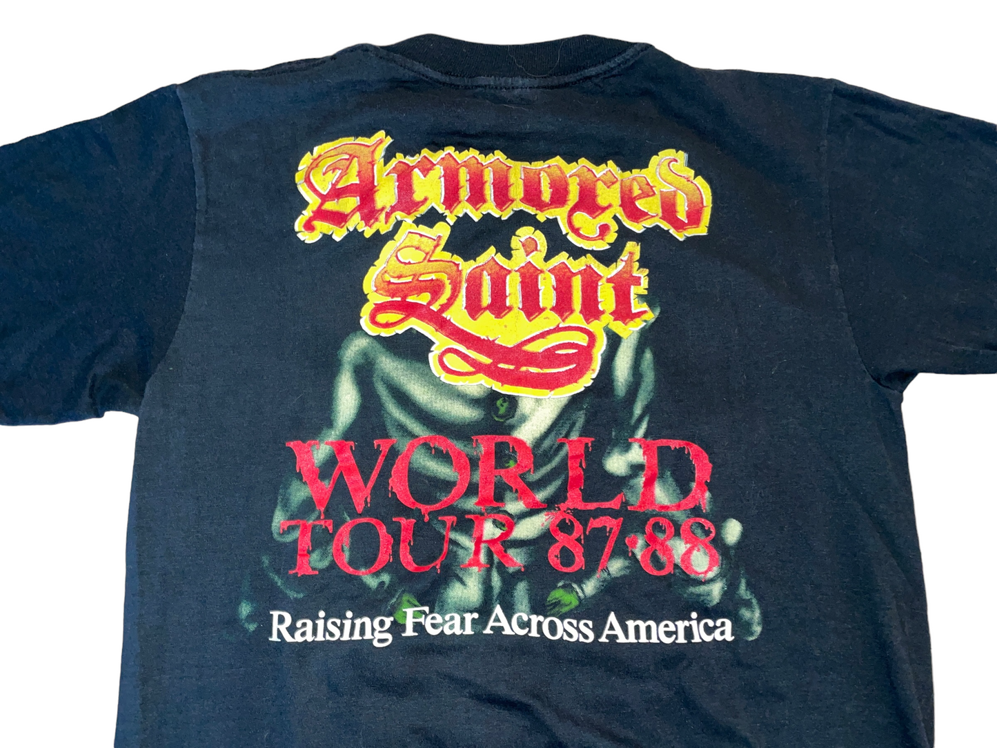 Vintage 1987 Armored Saint Human Vulture T-Shirt