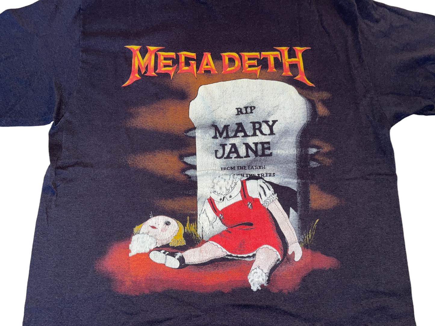 Vintage 1988 Megadeth Mary Jane T-Shirt