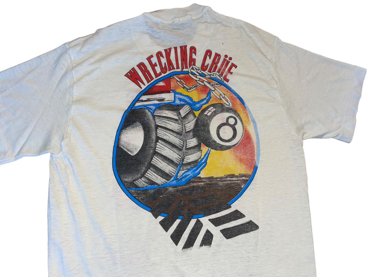 Vintage 1986 Motley Crue Wrecking T-Shirt