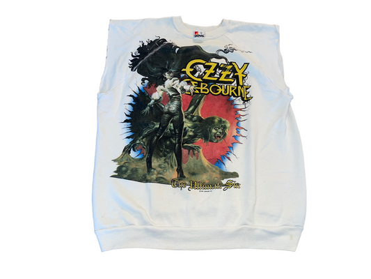 Vintage 1986 Ozzy Osbourne The Ultimate Sin Sweatshirt