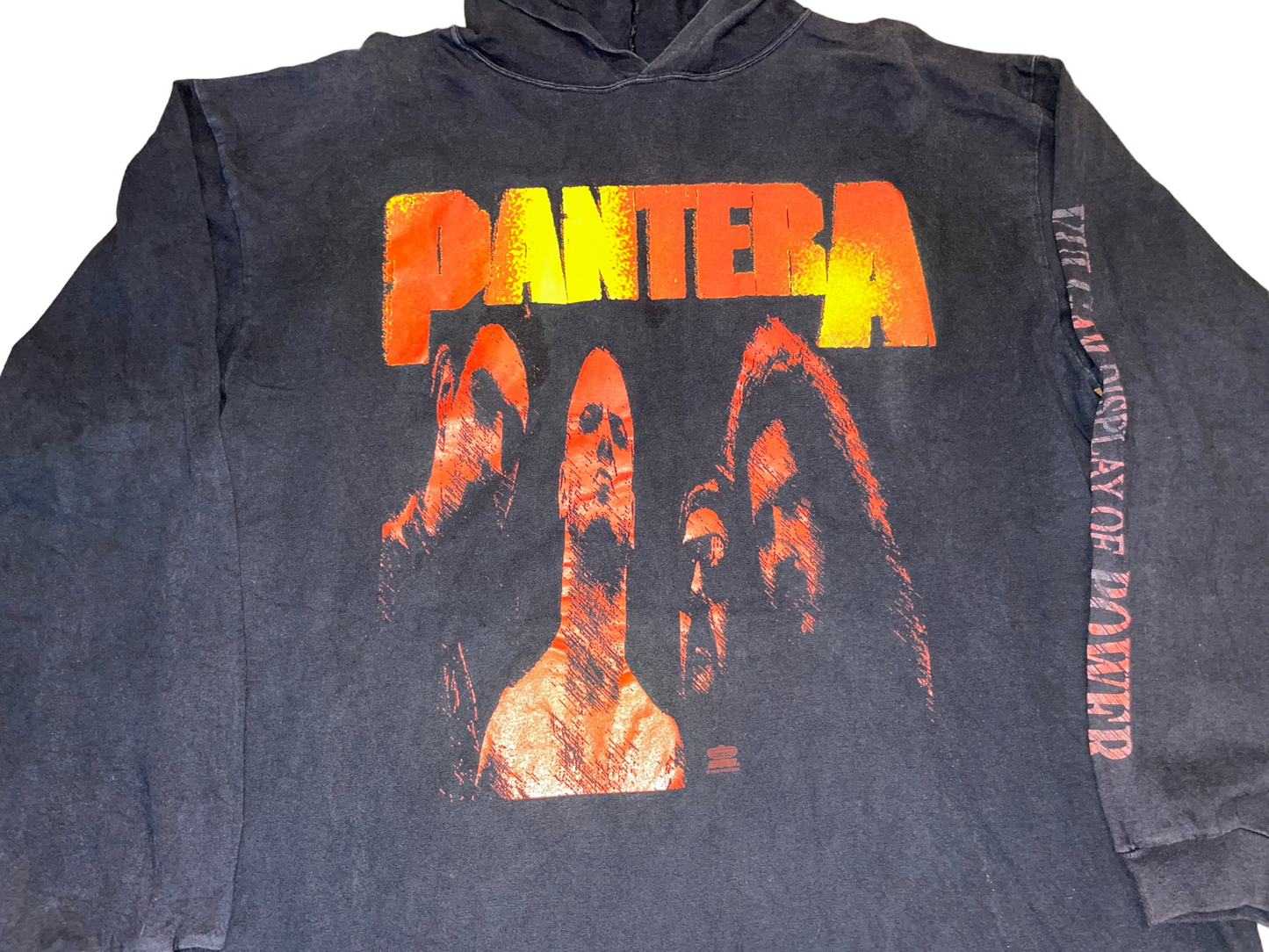 Vintage 1993 Pantera Hooded Sweatshirt
