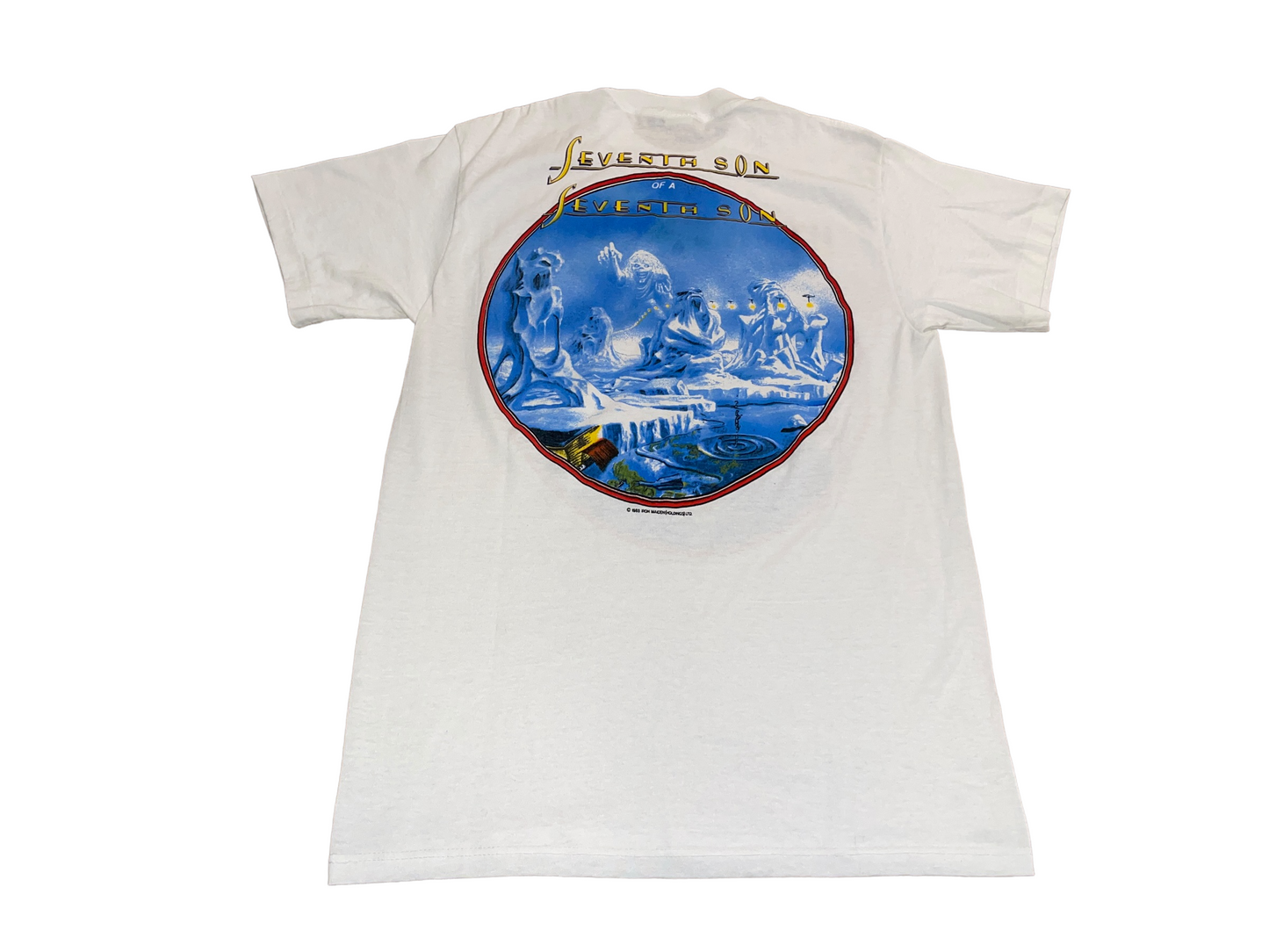 Vintage 1988 Iron Maiden Seventh Son T-Shirt