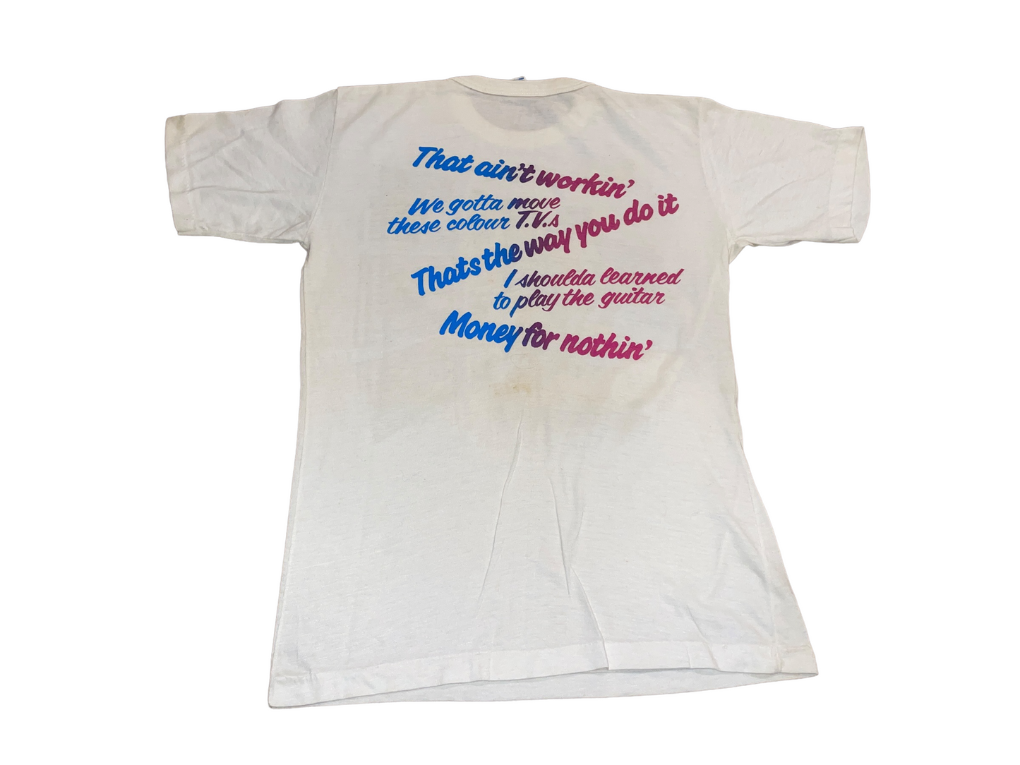Vintage 1985 Dire Straits MTV T-Shirt