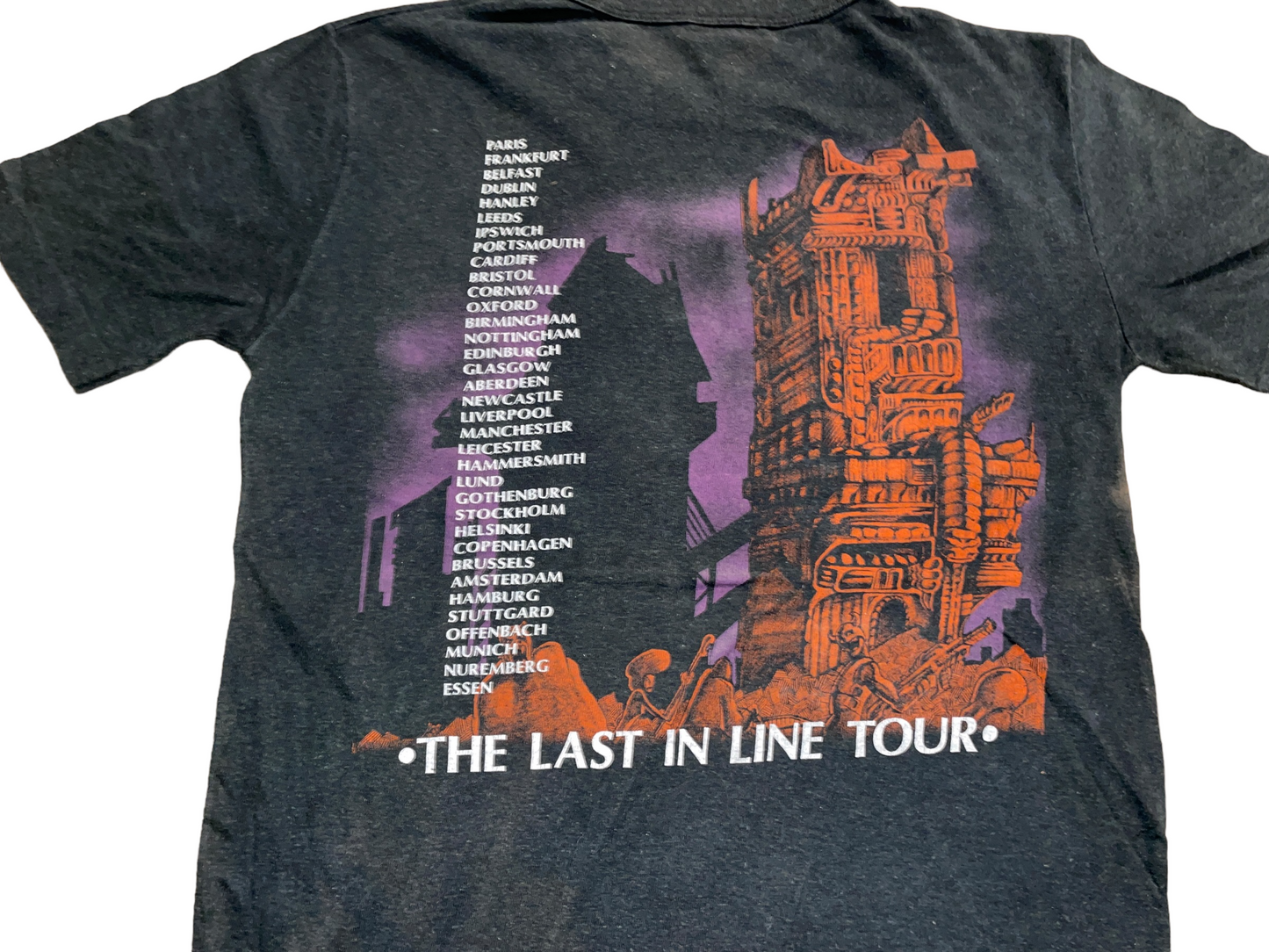 Vintage 1984 Dio The Last in Line T-Shirt