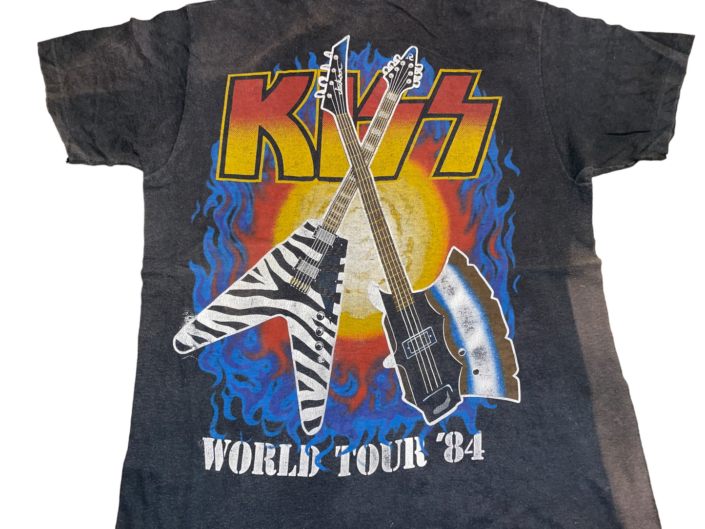 Vintage 1984 Kiss World Tour T-Shirt