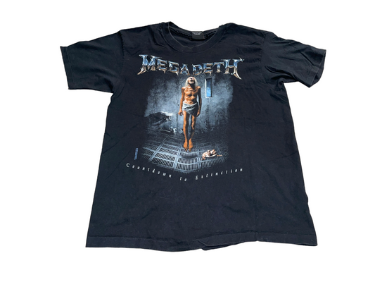 Vintage 1992 Megadeth Countdown to Extinction T-Shirt