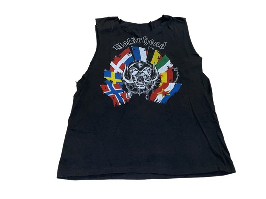 Vintage 1989 Motorhead Europe Tour T-Shirt