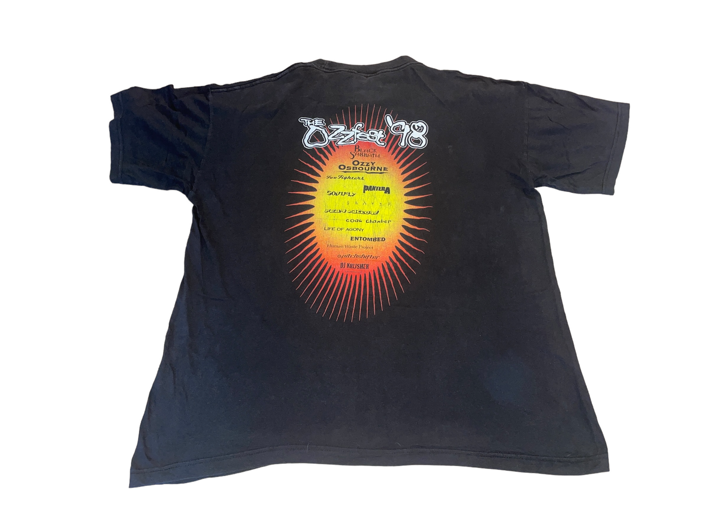 Vintage 1998 Ozzfest Ozzy Osbourne T-Shirt