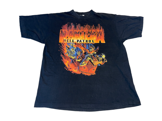 Vintage 1997 Pantera Hell Patrol T-Shirt XL