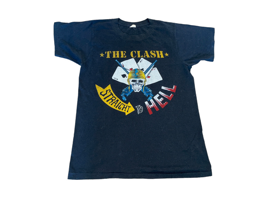 Vintage 80's The Clash Straight to Hell T-Shirt