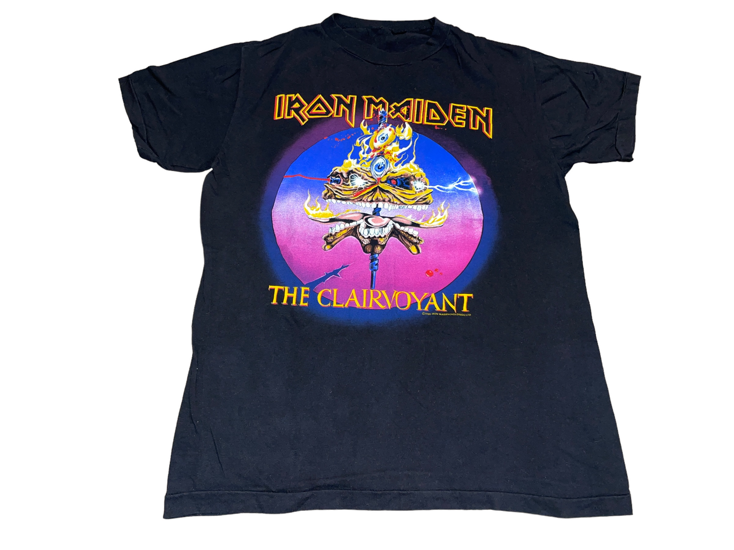 Vintage 1988 Iron Maiden The Clairvoyant T-Shirt