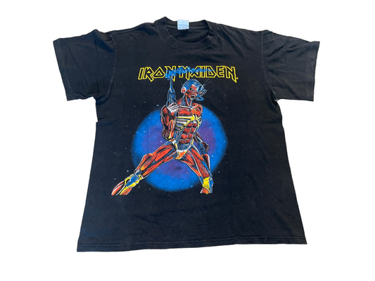 Vintage 1987 Iron Maiden Somewhere in Time T-Shirt