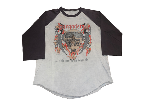 Vintage 1985 Megadeth Killing for a Living Tour Shirt