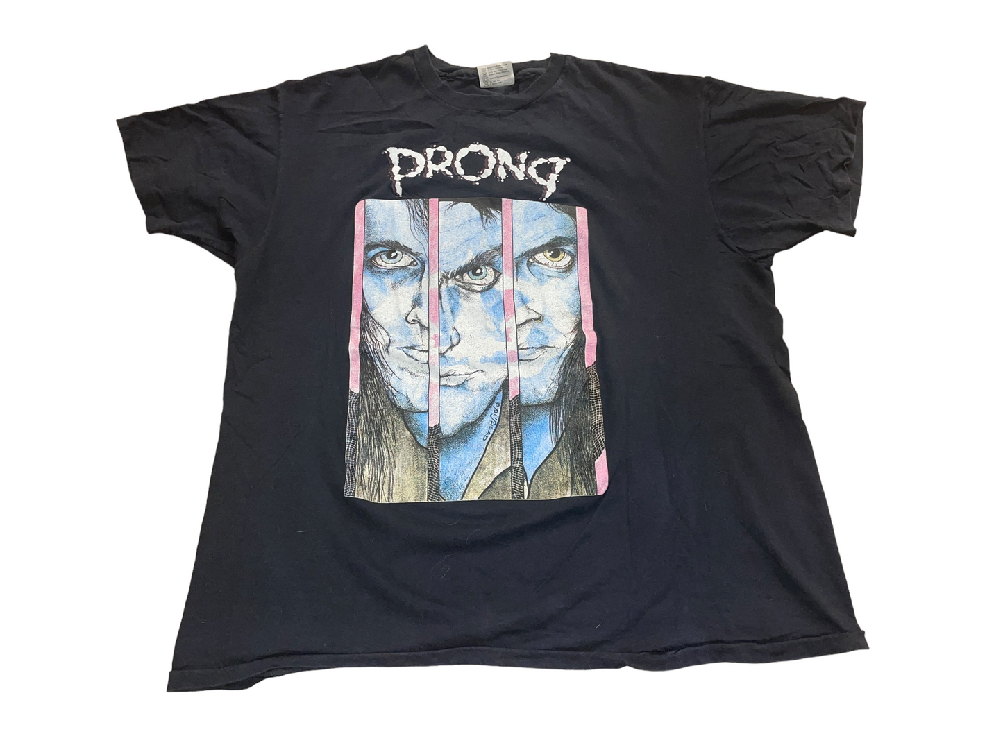 Vintage 1990 Prong Beg to Differ European Tour T-Shirt