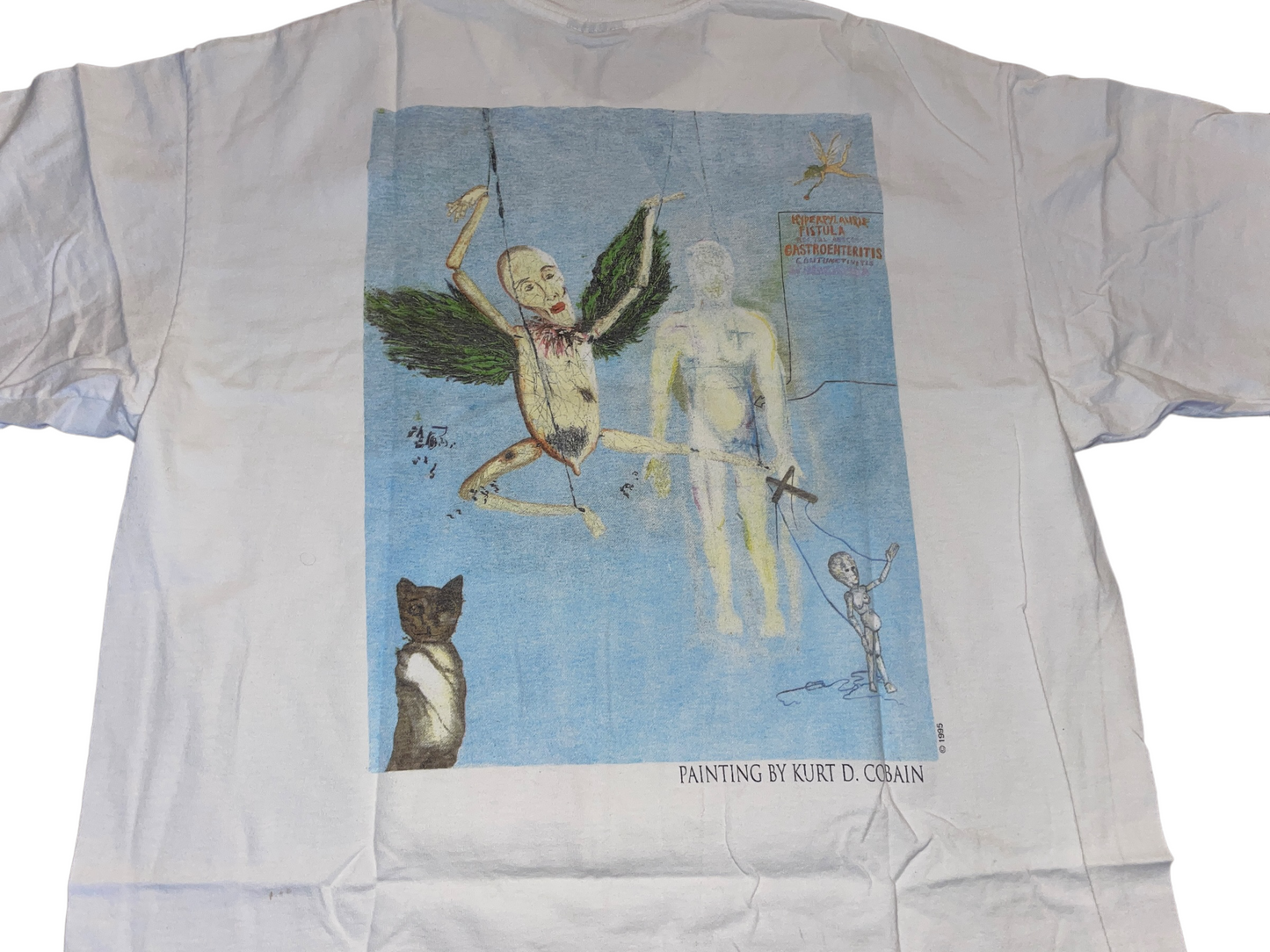 Vintage 1994 Kurt Cobain Memorial T-Shirt