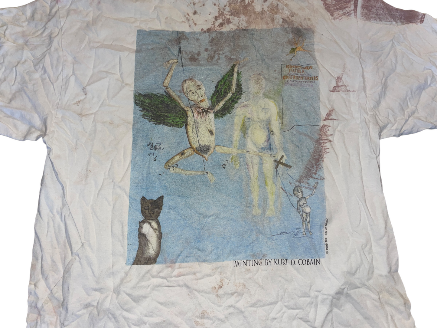 Vintage 1994 Kurt Cobain Memorial T-Shirt