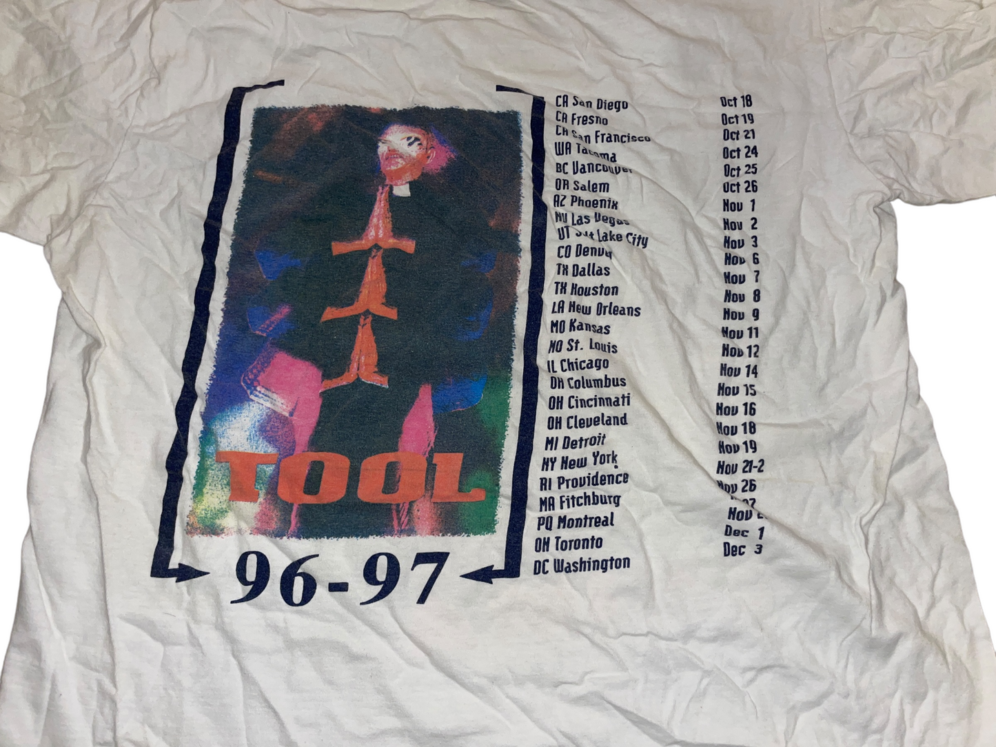 Vintage 1997 Tool T-Shirt