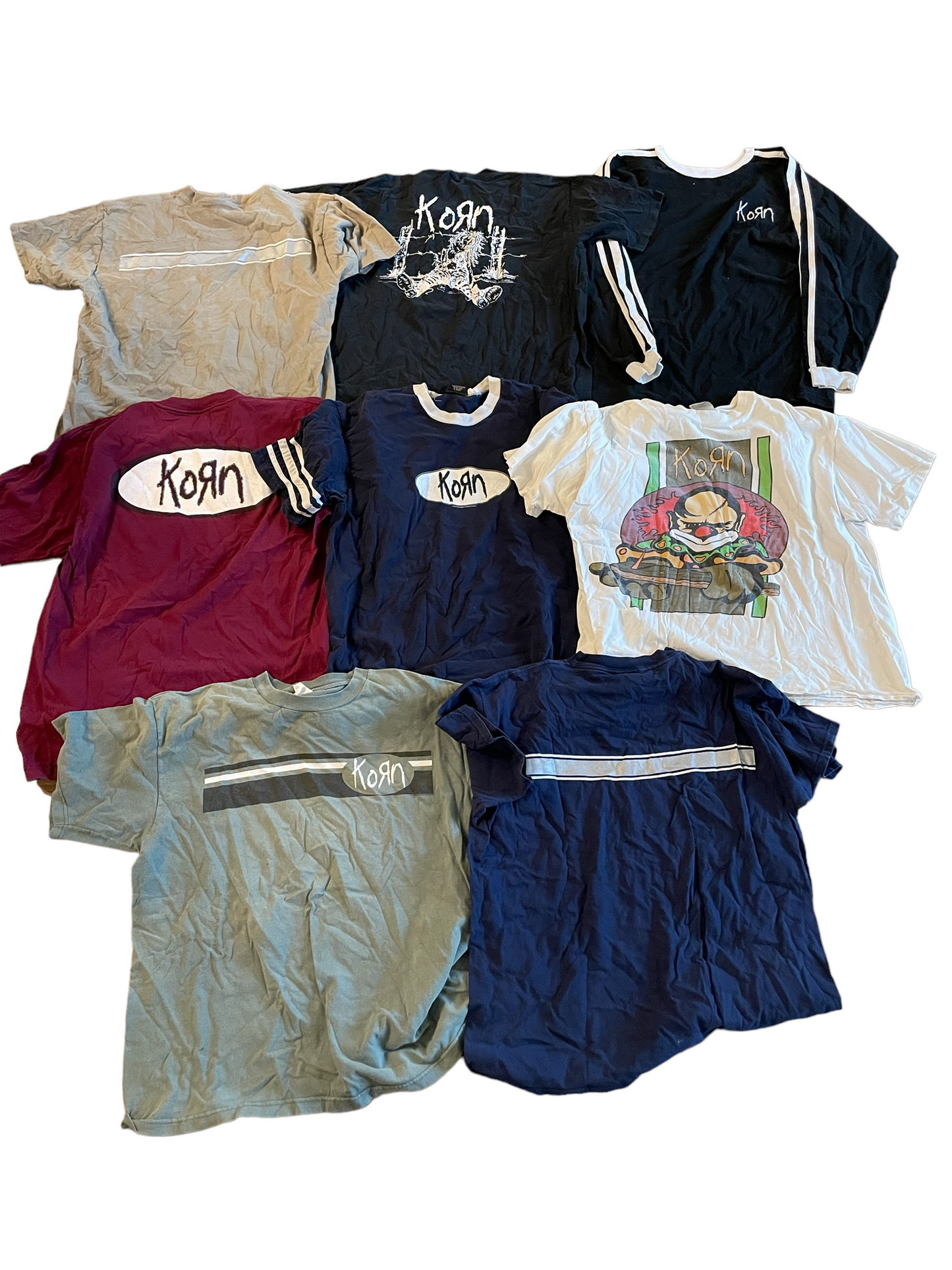 8x 90's Korn T-Shirts